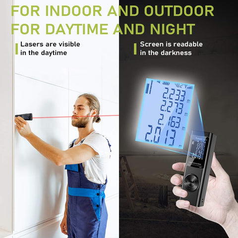 VINOGA Laser Distance Meter 40M VINOGA Laser Distance Meter 40M