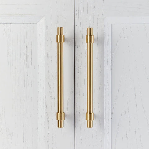 Ribbon T-Bar Brass Cabinet Handles V102 Ribbon T-Bar Brass Cabinet Handles V102