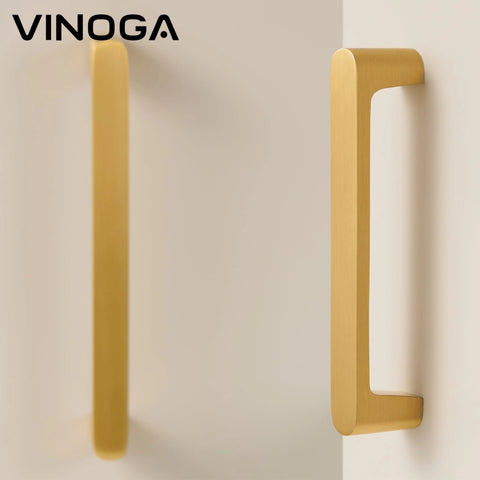 Edge Form Brass Cabinet Handles V125