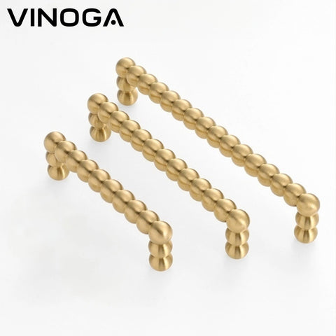 Orb Chain Brass Cabinet Handles V123