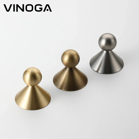 Antique Solid Brass Cabinet Knob V056A