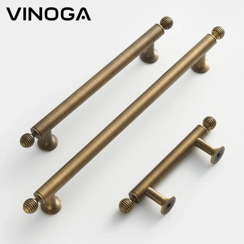 Antique Golden Ball Brass Cabinet Handles V116A