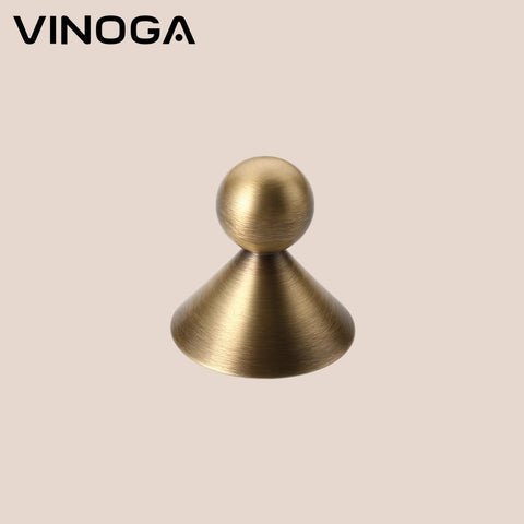 Antique Solid Brass Cabinet Knob V056A