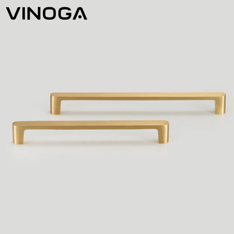 Edge Form Brass Cabinet Handles V125