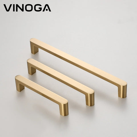 Edge Form Brass Cabinet Handles V125