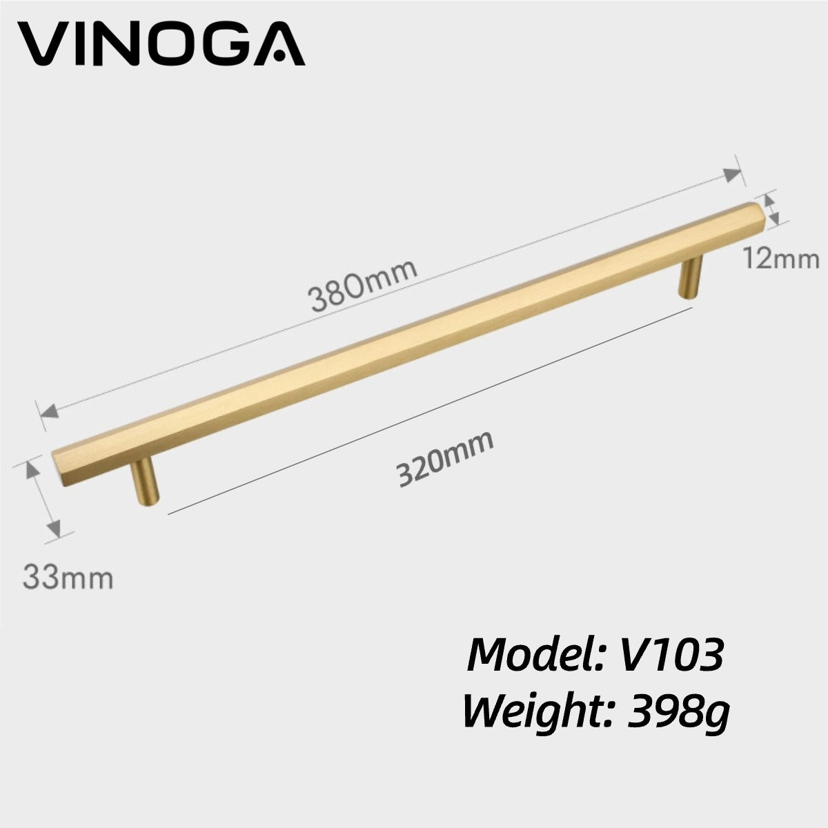 VINOGA Brass Cabinet Handles and Knobs  Singapore Furniture Hardware –  VINOGA Singapore