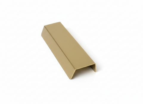Geometric Lip Pull Brass Cabinet Handles V206