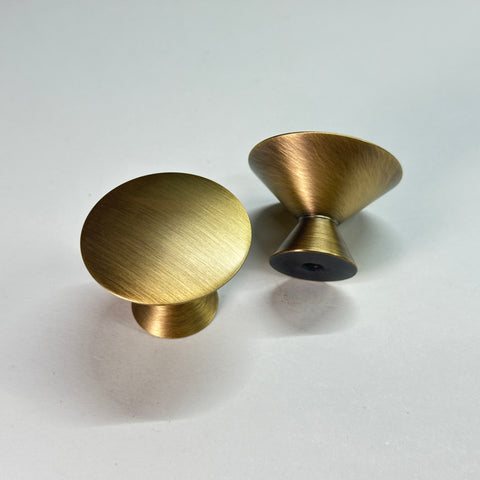 Antique Solid Brass Cabinet Knob V057A