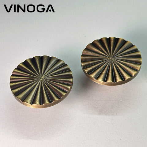 Antique Solid Brass Cabinet Knob V006A