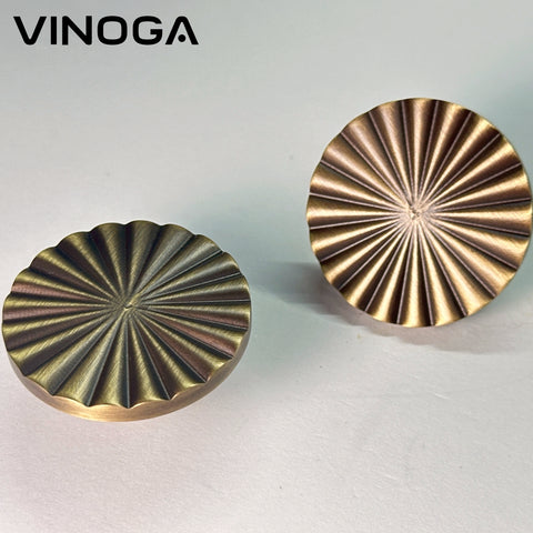 Antique Solid Brass Cabinet Knob V006A