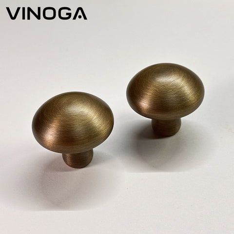 Antique Solid Brass Cabinet Knob V034A