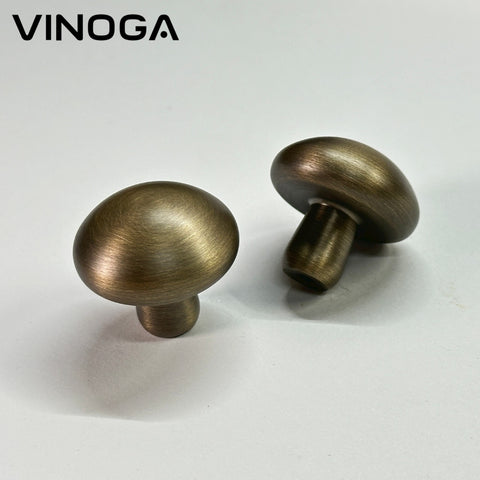 Antique Solid Brass Cabinet Knob V034A
