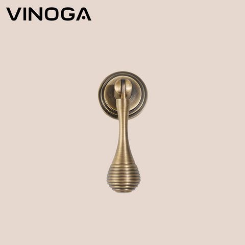 Antique Solid Brass Cabinet Knob V041