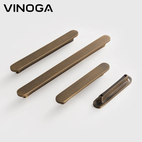 Antique Modern Brass Cabinet Handles V101A