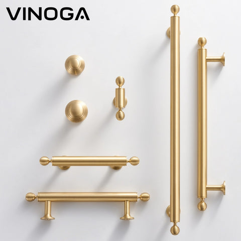 Golden Ball Brass Cabinet Handles V116