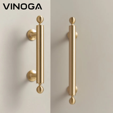 Golden Ball Brass Cabinet Handles V116