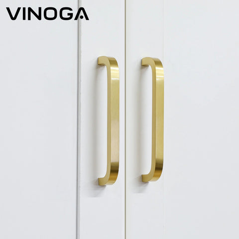 Mid Century Modern Brass Cabinet Handles V119