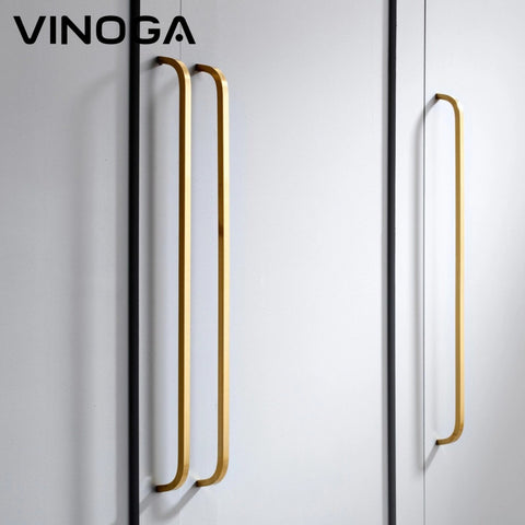 Mid Century Modern Brass Cabinet Handles V119