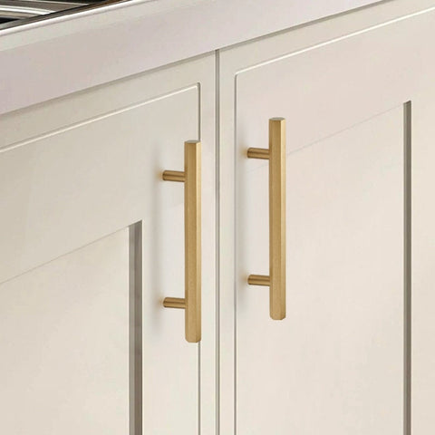 Hexagon Brass Cabinet Handles V103