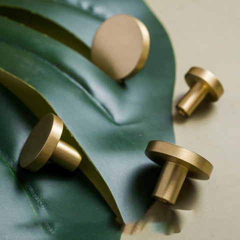 Solid Brass Cabinet Knob V003
