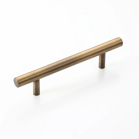 Antique Classic T-Bar Brass Cabinet Handles V105A