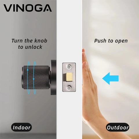 Invisible Door Knob Set V601